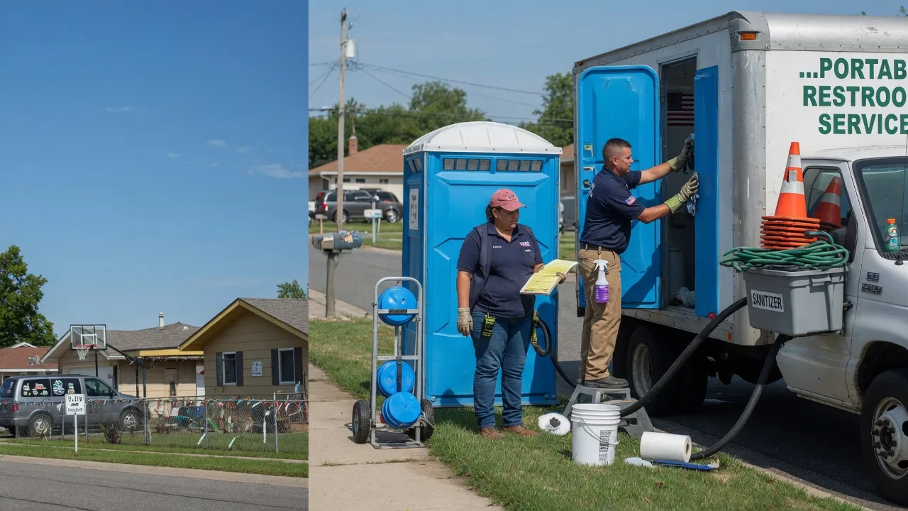 Portable Toilet Rental in Sheldon, IL near me